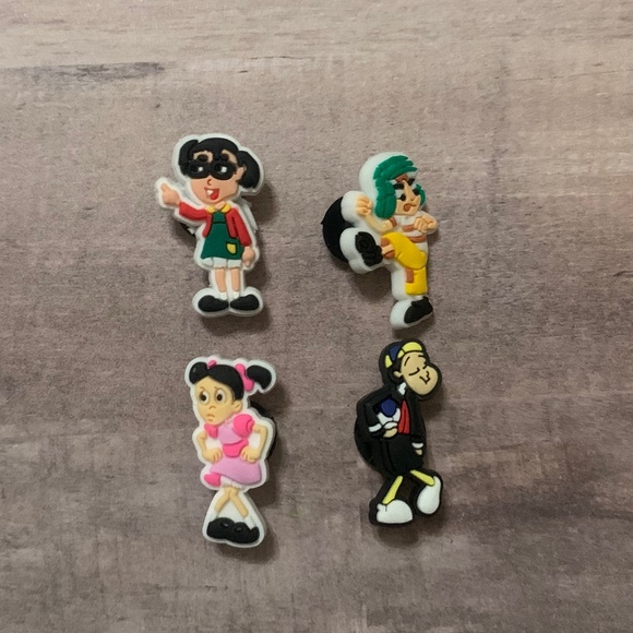 El Chavo Croc Charms 4pc NEW - Picture 1 of 3